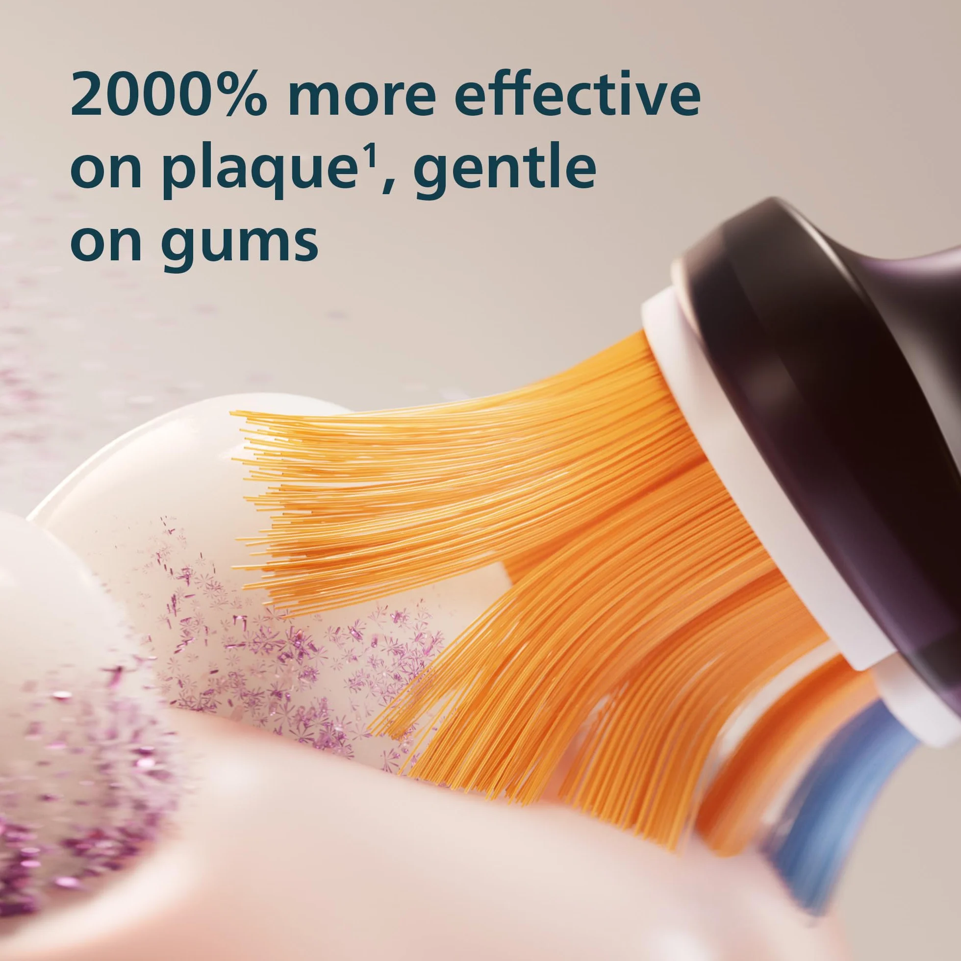 Philips Sonicare DiamondClean Smart Electric, Spazzolino da denti ricaricabile per igiene orale completa, serie 9300, grigio, HX9903/45
