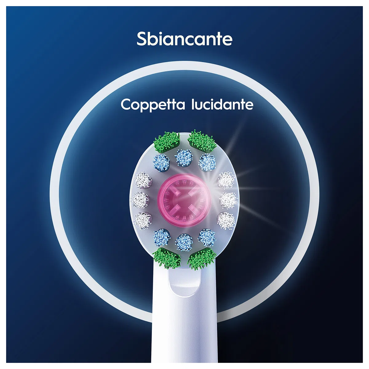 Oral-B Testine Di Ricambio Pro 3D White. 3 Testine