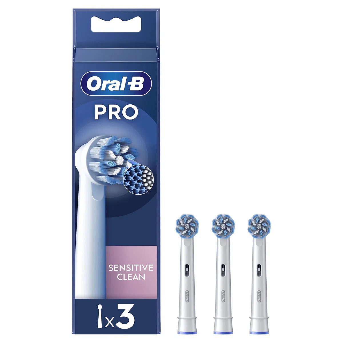 Oral-B Testine Di Ricambio Pro Sensitive Clean, 3 Testine