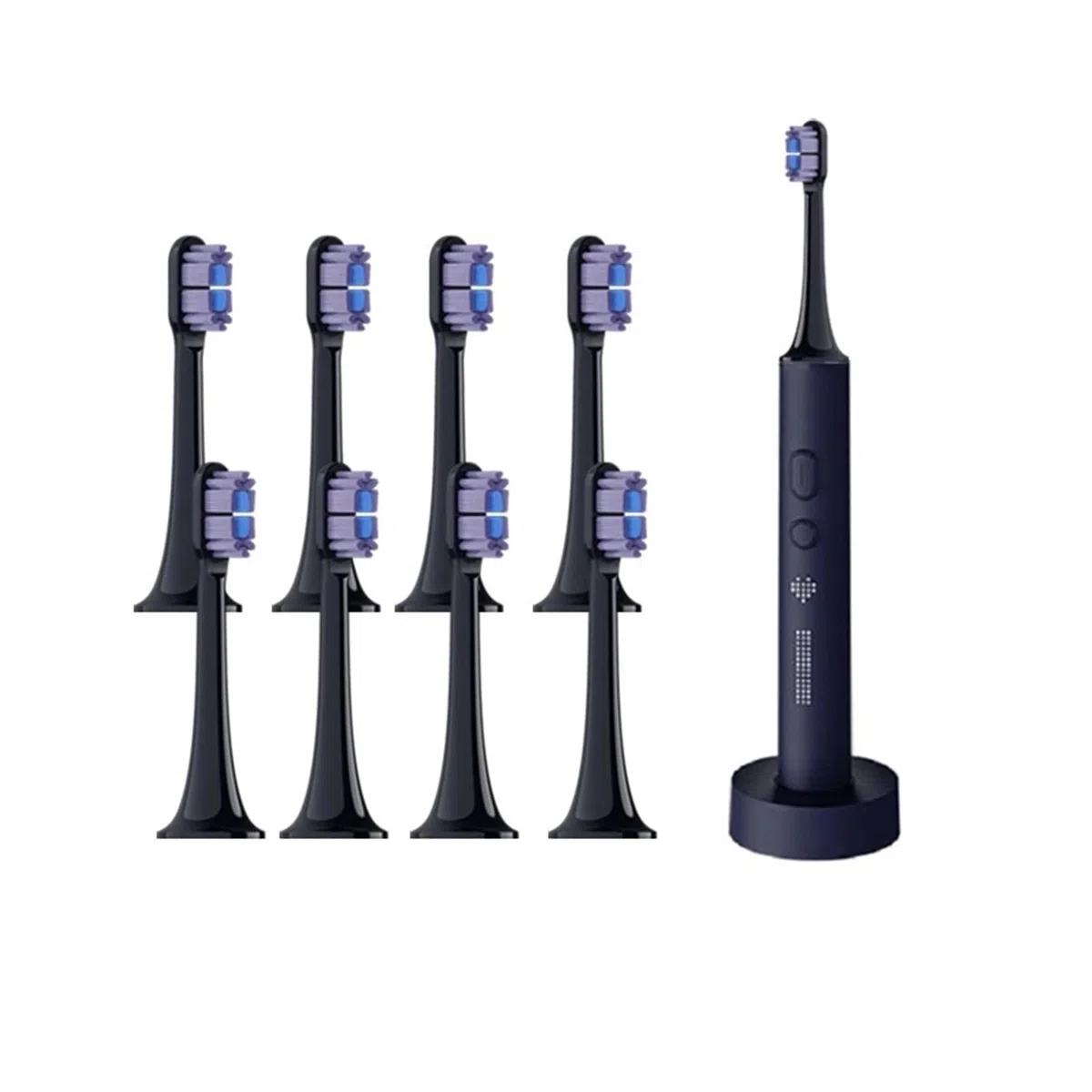 tianwandong 4/8 pezzi for l'uso con la testina dello spazzolino elettrico sonico T700 Testine di ricambio a setole morbide con tappi Confezione sigillata(8 PCS)