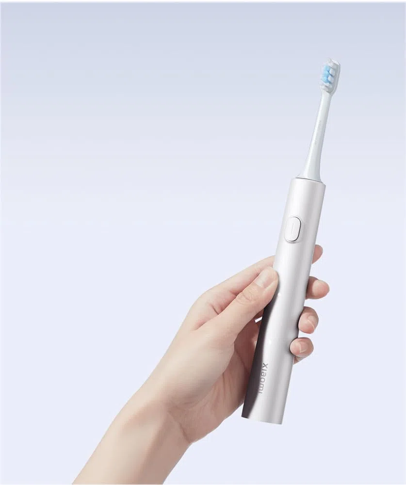 Xiaomi Spazzolino da Denti Elettrico T302, Impermeabile IPx8, 4 Modalità di Pulizia, Batteria fino a 65 Giorni, Motore Brushless: Toothbrush Electric T302 Silver EU