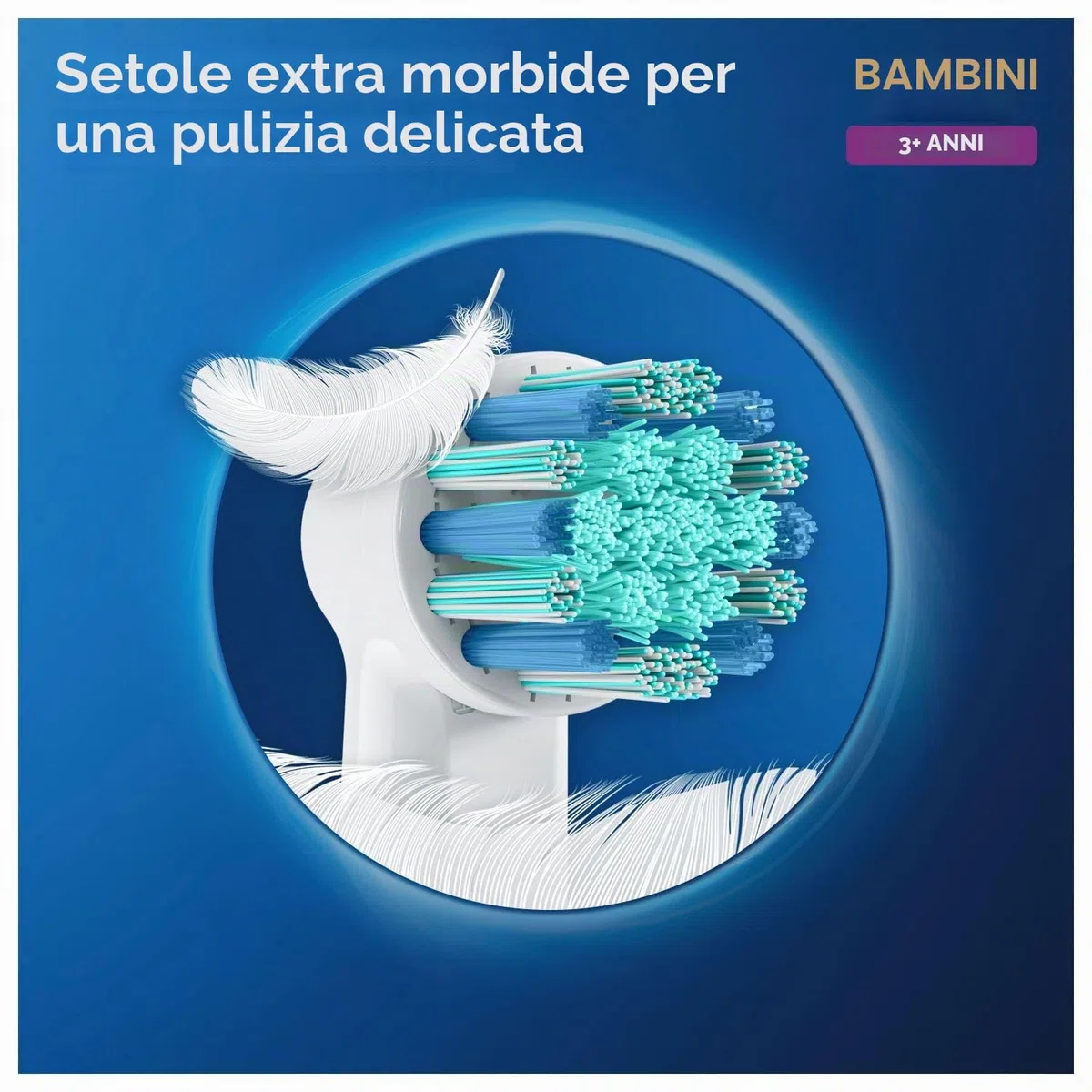 Oral-B Testina Di Ricambio Kids Frozen x4