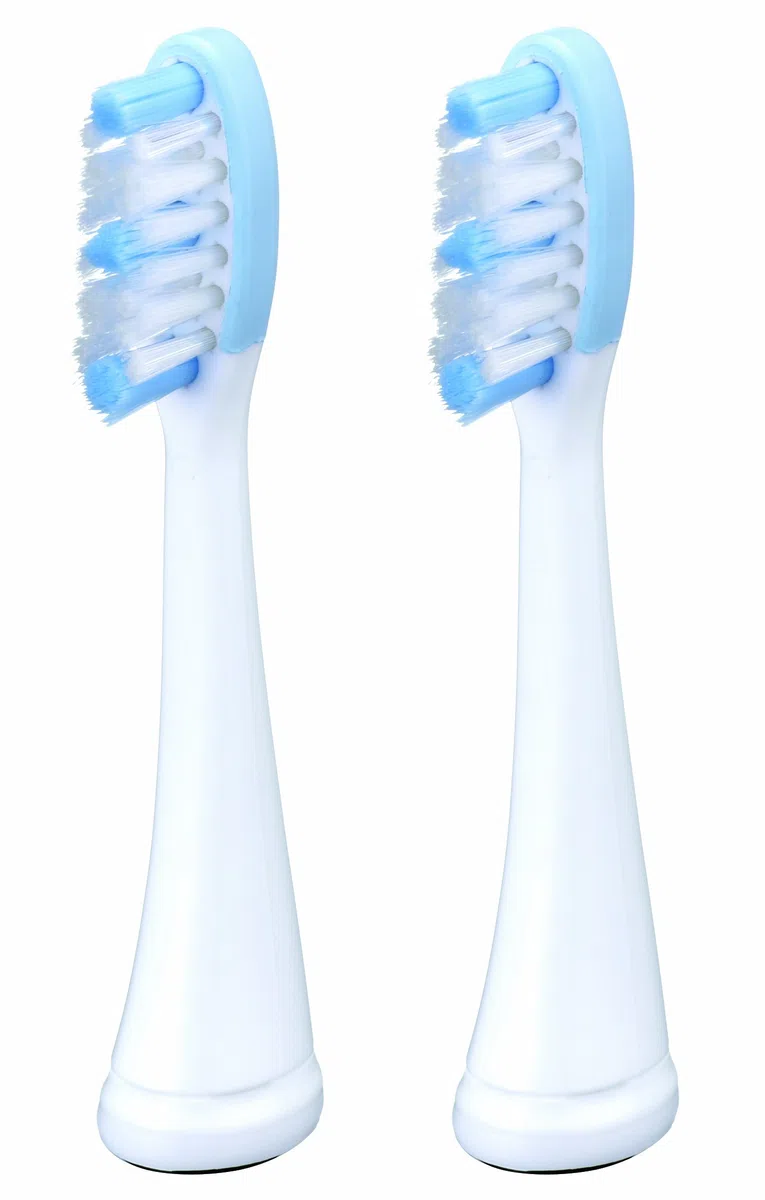 Panasonic - Testine di ricambio WEW0929 per spazzolino da denti con pulitore per la lingua, confezione da 2