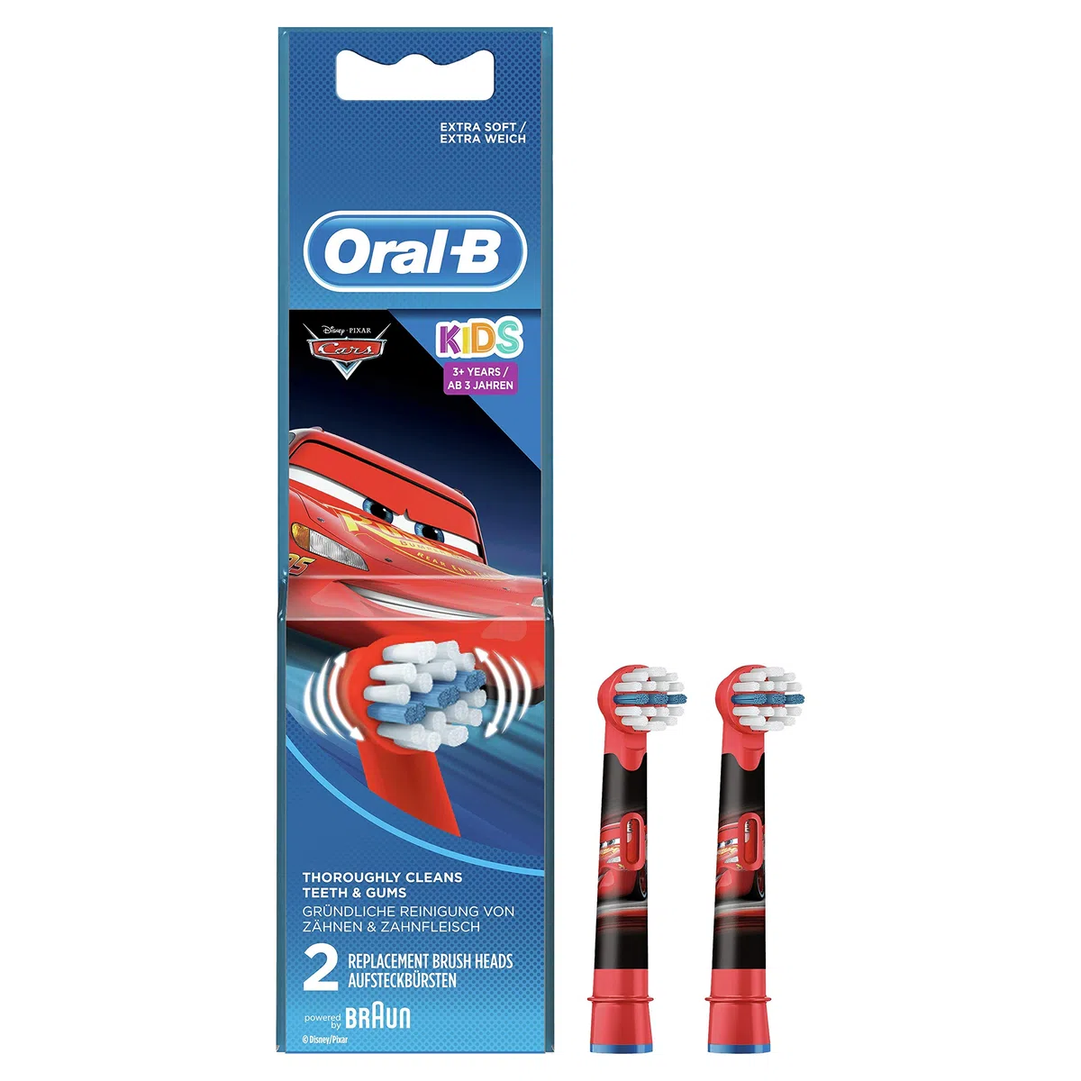 Oral-B BR-EB10-2 - Testine di ricambio, Pacco da 2, Modelli assortiti