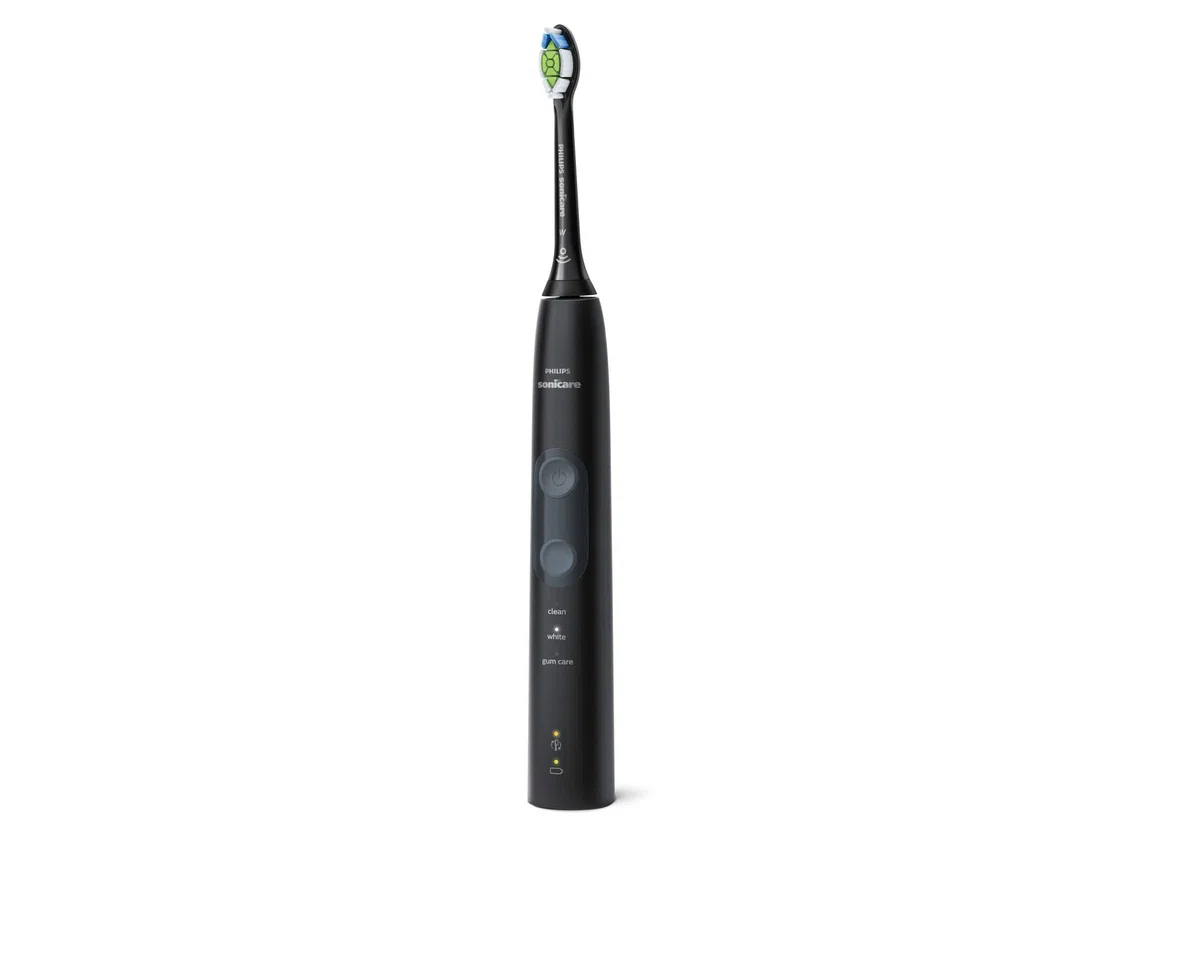 Philips HX6850/47 spazzolino elettrico Adulto Spazzolino elettrico sonico Nero, Grigio